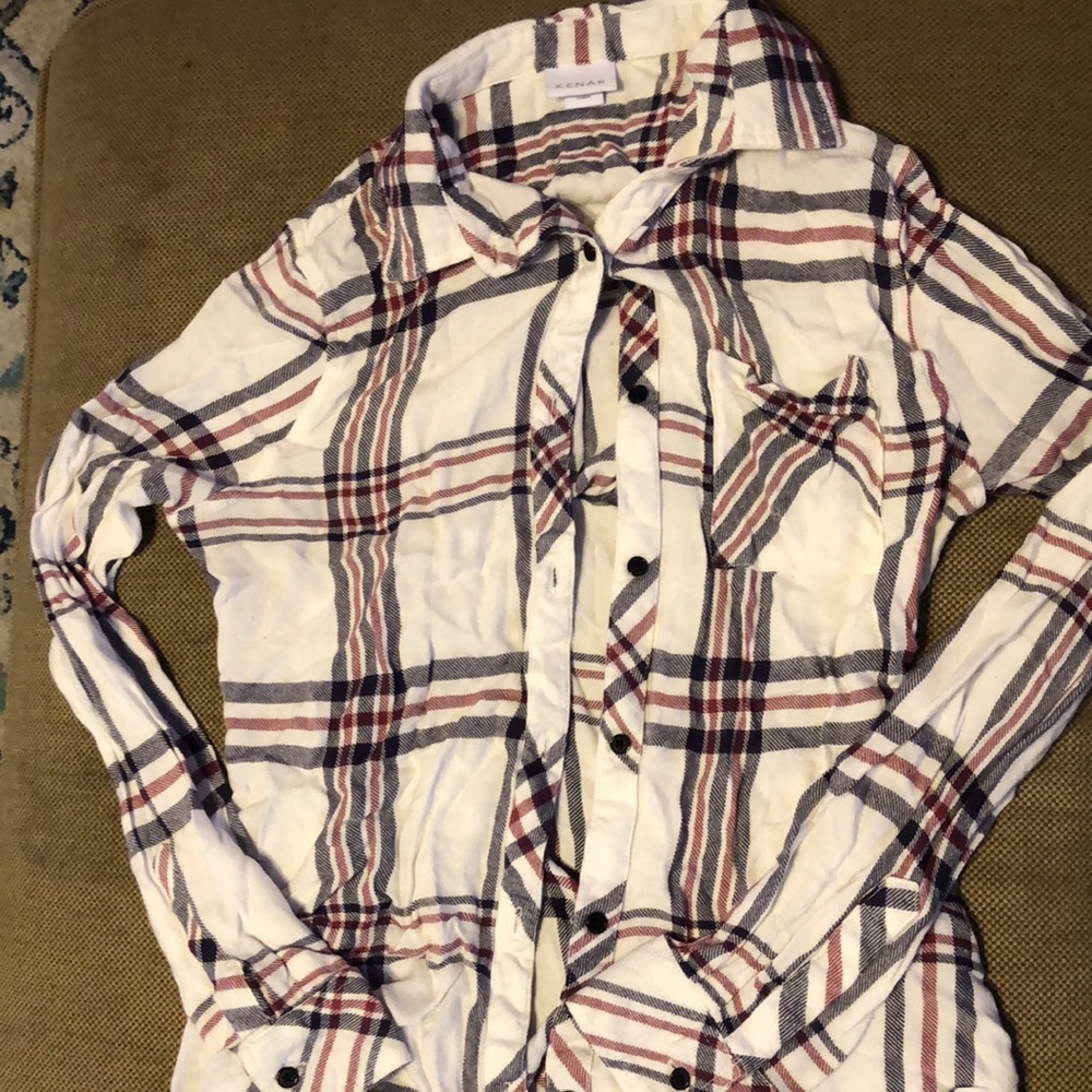 Women’s button down flannel
